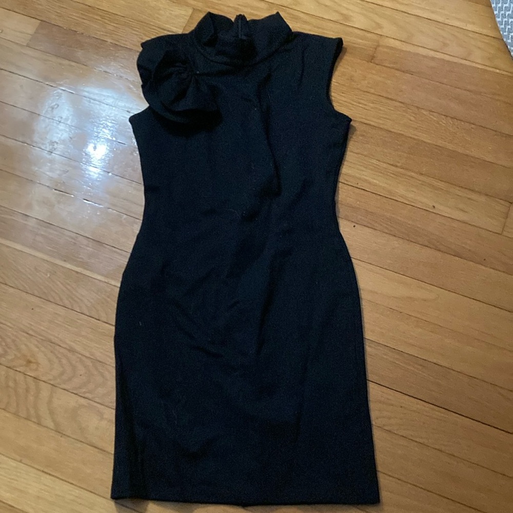 Delfi Collective Elegant Black Sleeveless Dress